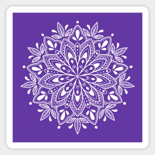 Bohemian Mandala Pattern by Lorna Laine Magnet